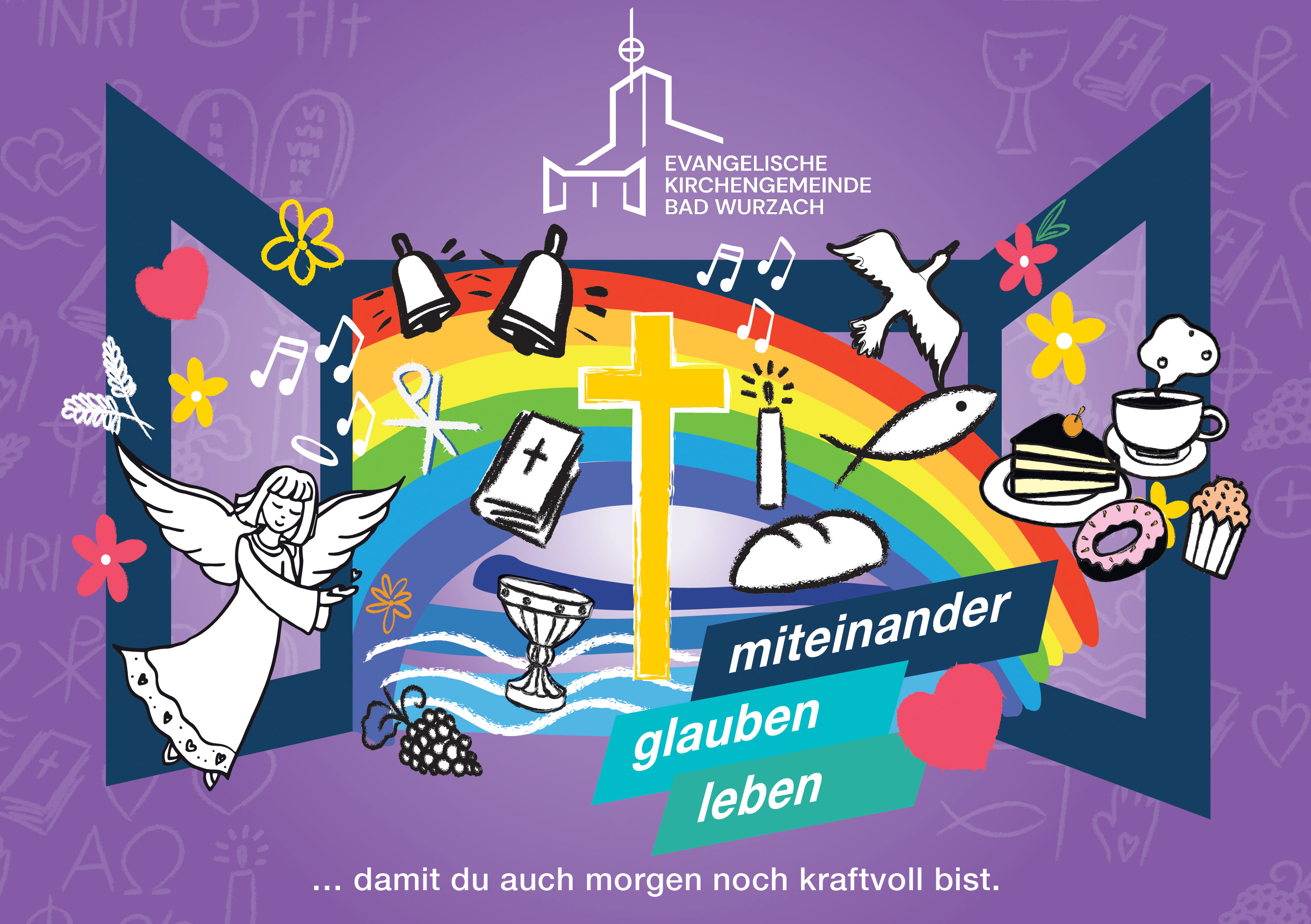 Karte für die Evangelische Kirche Bad Wurzach